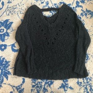 Navy blue Hollister sweater